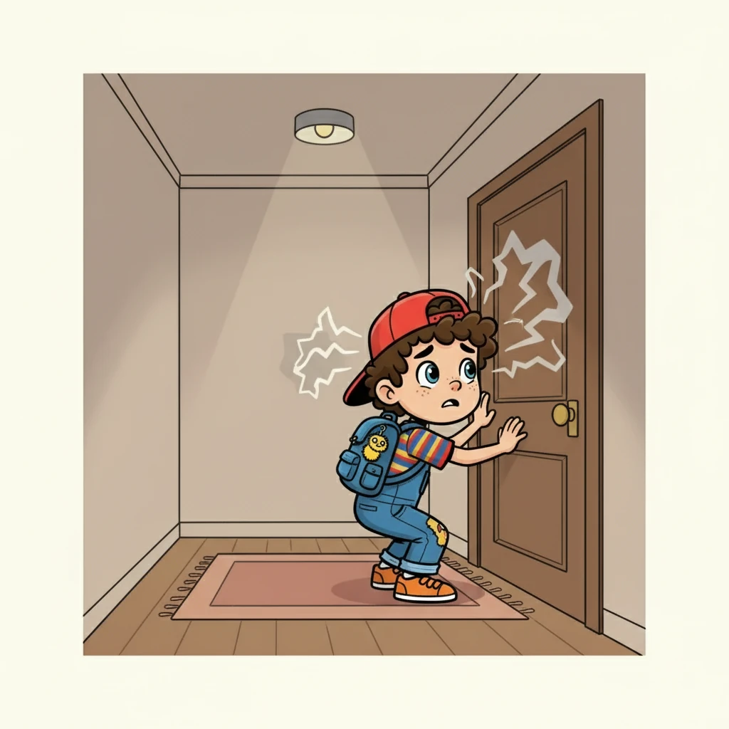 The hallway outside Aditya's living room, the source of the noise, was a blur of shouting. His parents' voices, though muffled, carried a sharp edge that made Aditya's stomach clench. He wished he could make it stop.