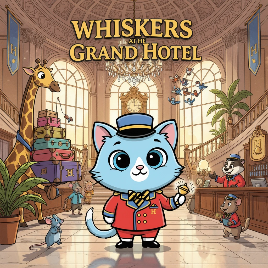 Whiskers at the Grand Hotel by Mu Ryan