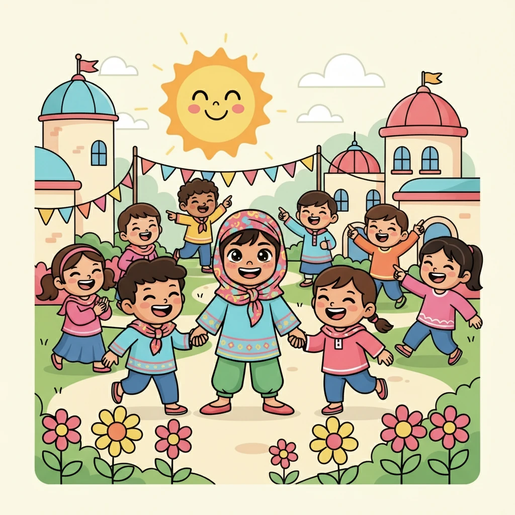 بمرور الوقت، بدأت سلوكيات التنمر تتلاشى، وحل محلها الابتسامات والضحكات. أصبحت قرية الأمل مكانًا أكثر سعادة وأمانًا للجميع، بفضل جهود أمل وأصدقائها.