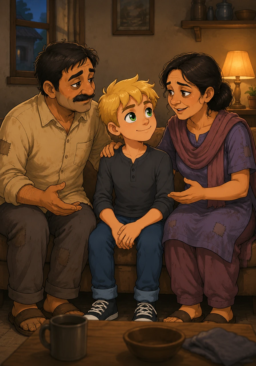 Despite the worries that cloud their minds, they always find the strength to smile and ask Leo about the small details of his day. They tell him that everything will be fine, their voices steady even when the world feels heavy.