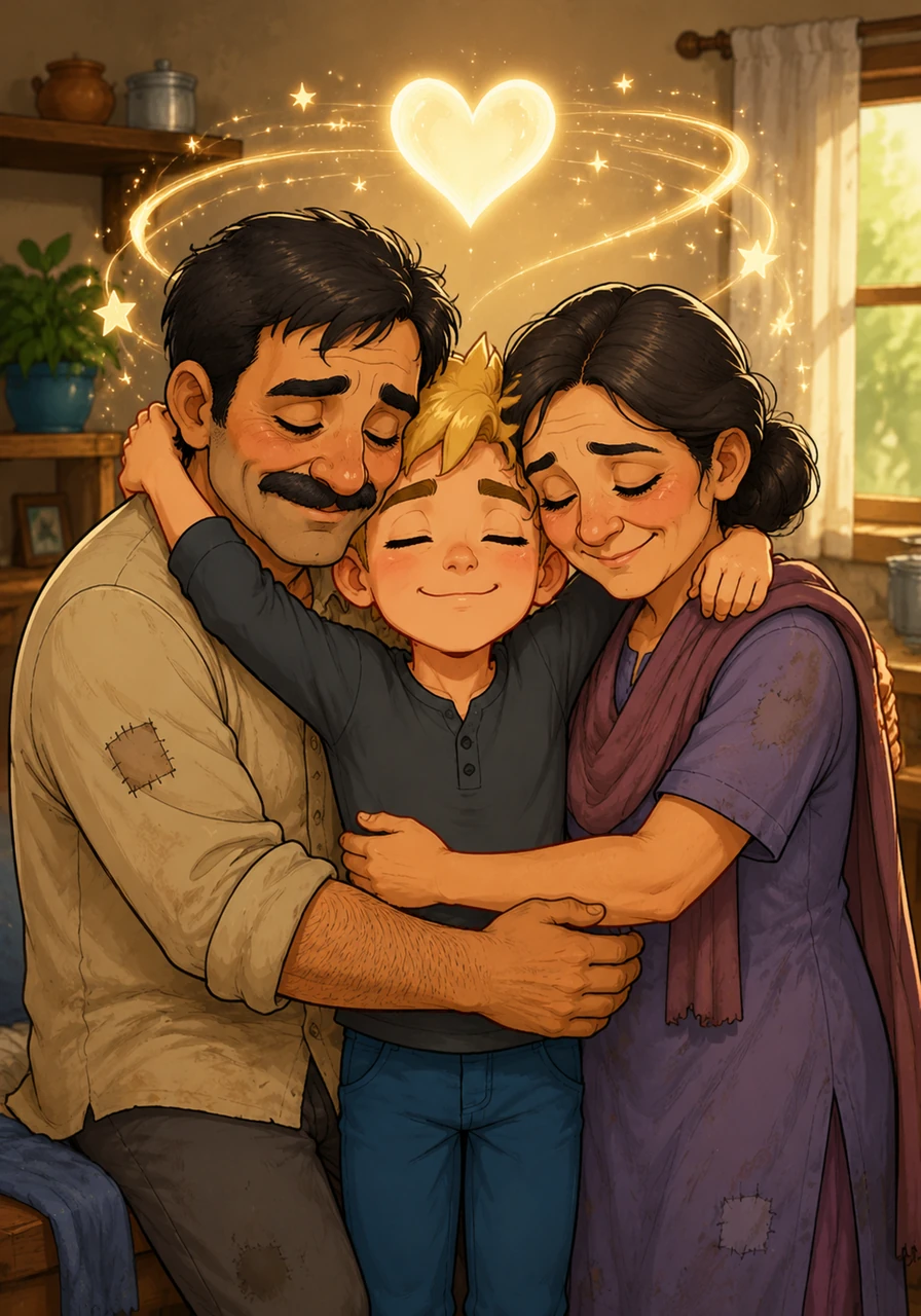 Leo finally understands that his parents aren't aliens because they are different, but because their love is truly out of this world. He realizes that their extraordinary strength is actually the deepest, most beautiful form of human devotion.