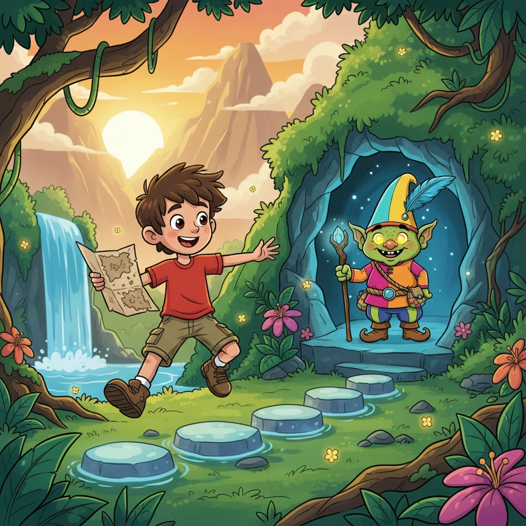 El Duende Juguetón de la Caverna - adventure