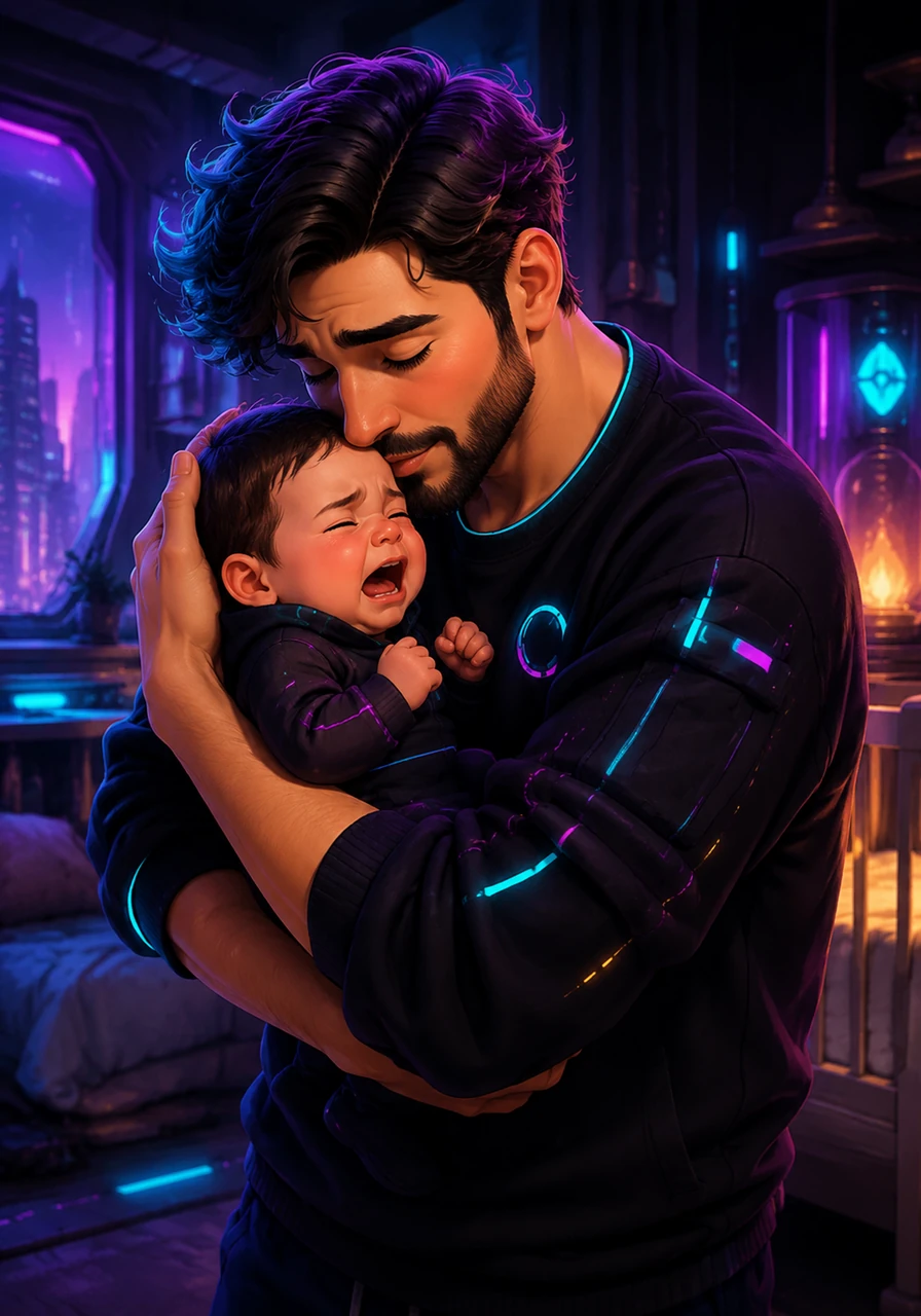 When a sudden wave of hunger struck, Lia tried to politely ask for a snack, but only a loud, piercing wail came out of her mouth. Her new mother rushed over, scooping her up with a warm smile and kissing her forehead. Lia felt her cheeks burn with embarrassment, realizing she couldn't control her own baby cries.