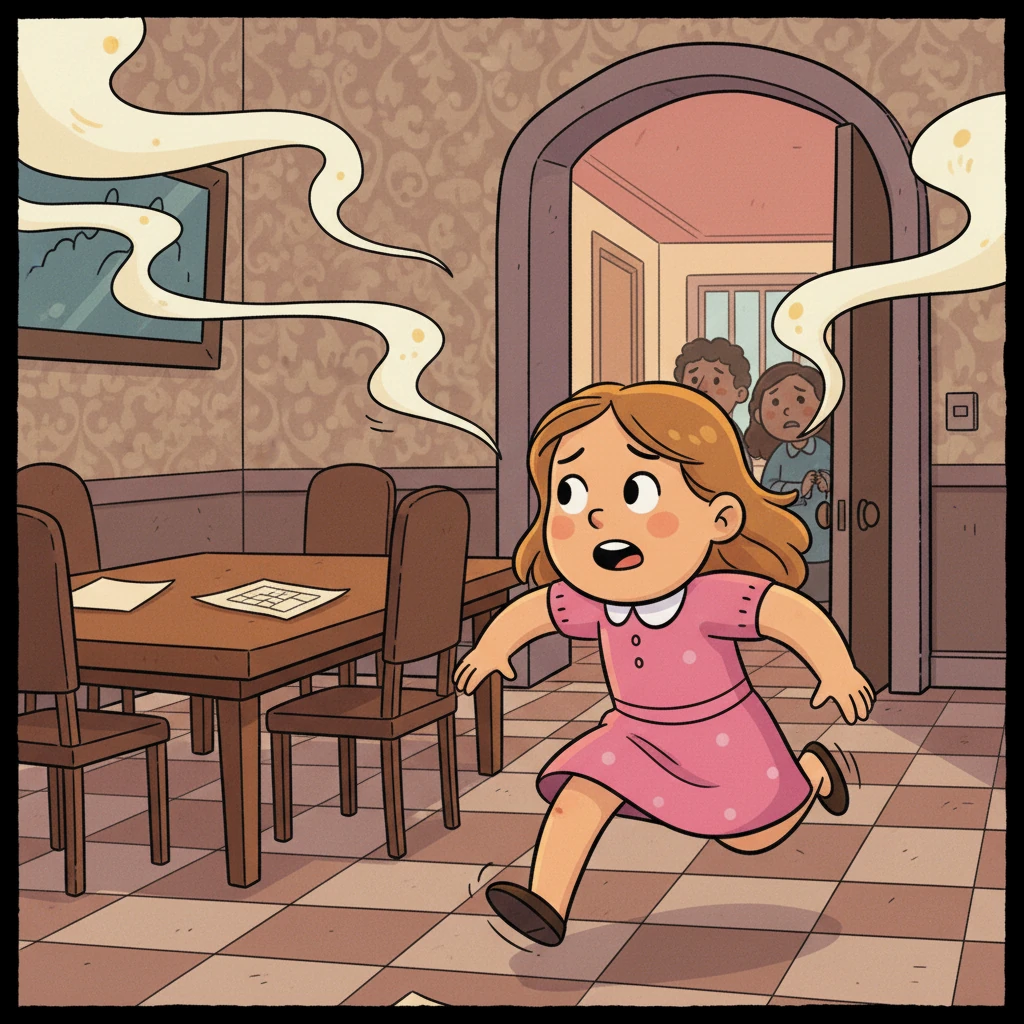 Lilou, fidèle à elle-même, n'hésita pas une seconde et quitta précipitamment la réunion pour secourir son amie.