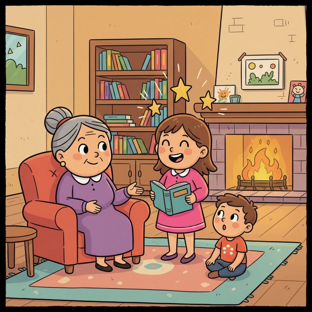 Nono, fier, évoqua les réussites de Lilou, soulignant son intelligence.
