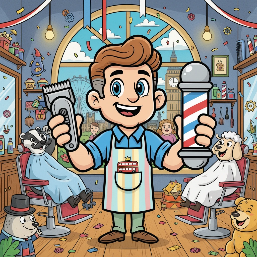 Barnaby's Buckingham Buzz Cut - friendship