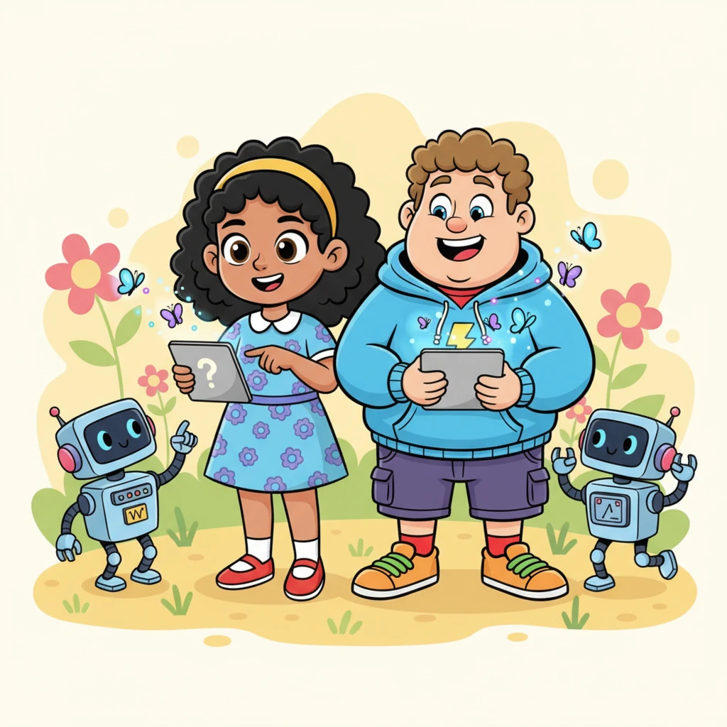 With more practice, Pixel and Bolt teamed up to create a fun, interactive game where little digital butterflies fluttered around a garden. Other workshop robots gathered to watch and play.
