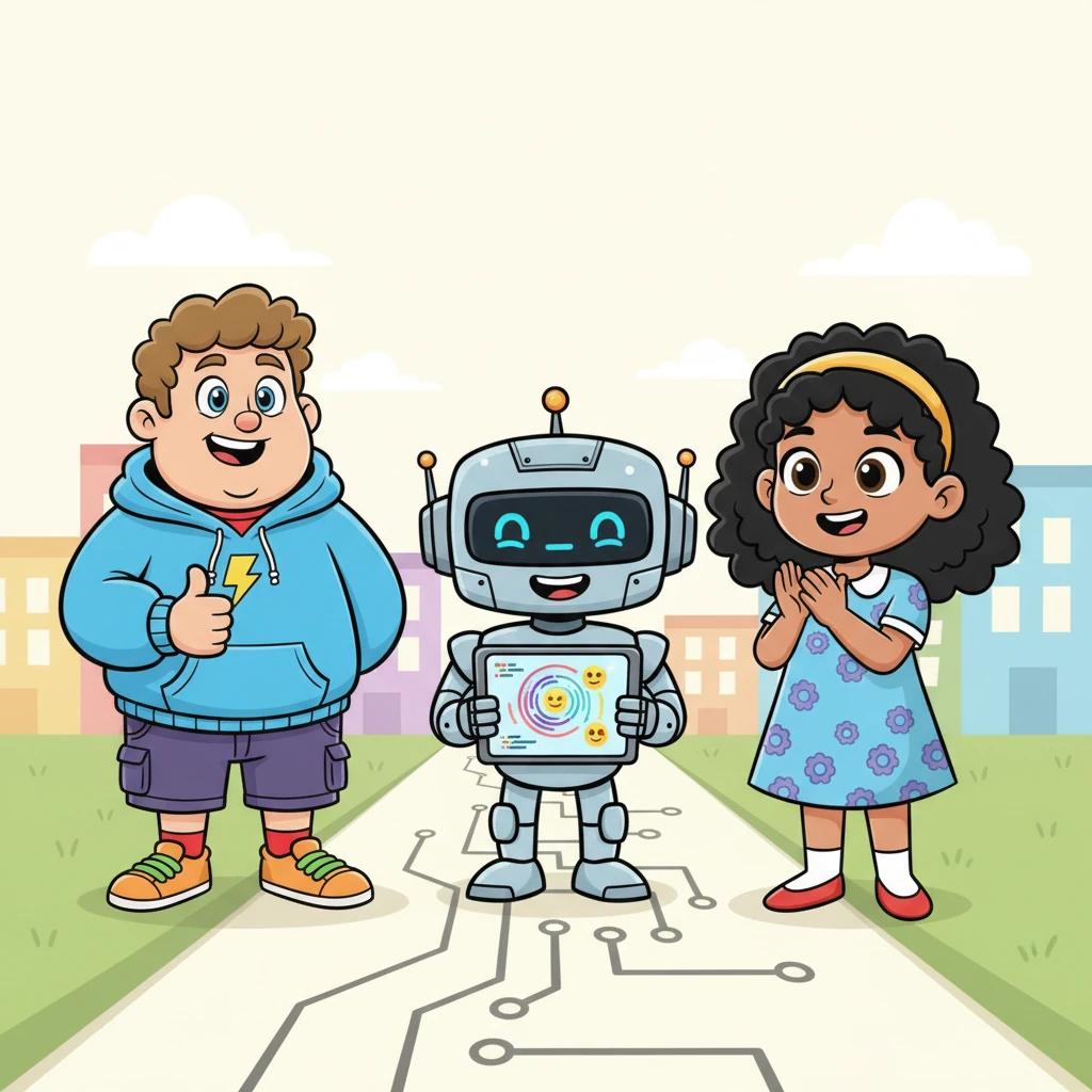Pixel, now a confident little programmer, stood proudly beside his friends. He learned that with curiosity, practice, and a little help from friends, anyone, even a small robot, can write amazing software and bring joy to others.