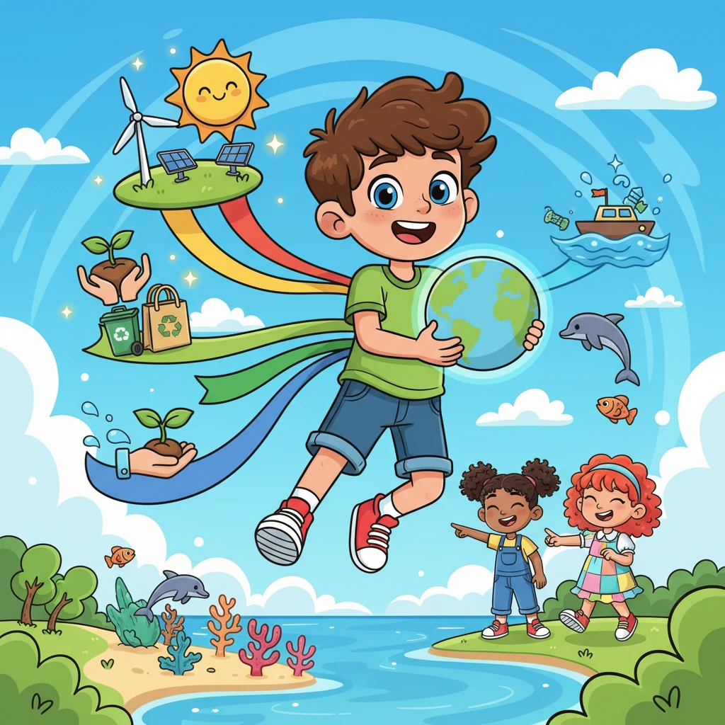 Leo's Planet Power: A World of Good - Educational stories