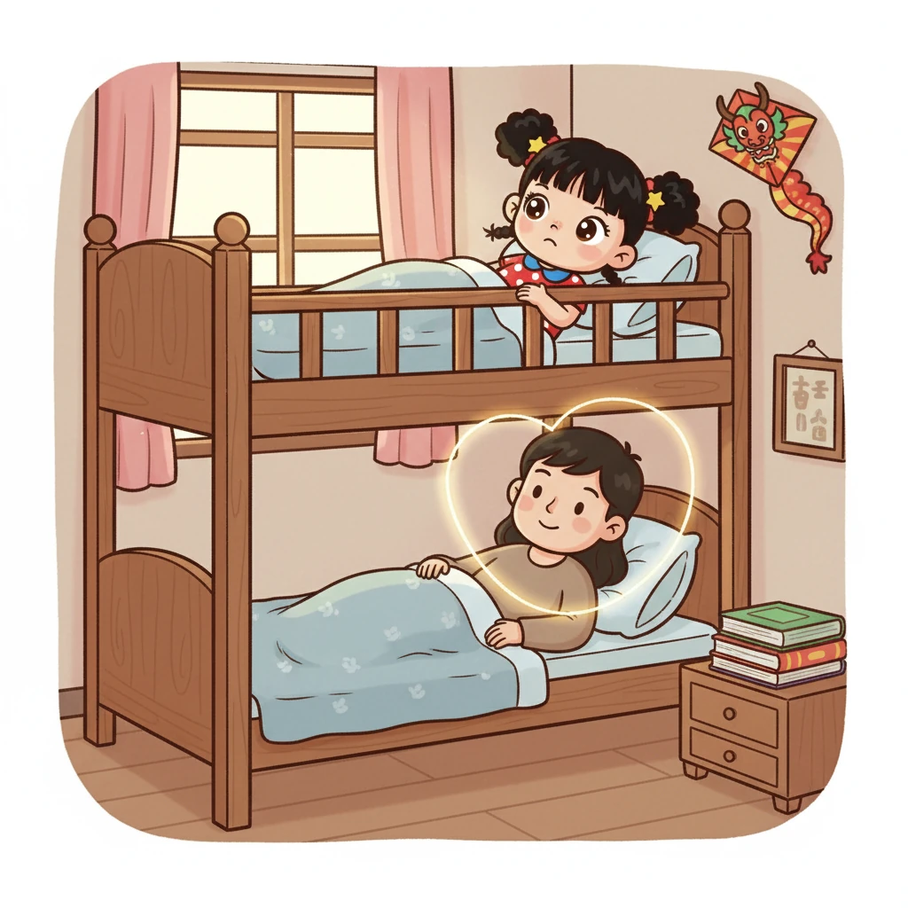 不久，父親康復，母親也來了。 小雅依舊睡在上鋪，但她已經不再那麼容易入睡。 她開始想念曾經愛過的人，也開始明白，父母的愛，是永恆的，支撐著她，讓她感受到生命的高度。