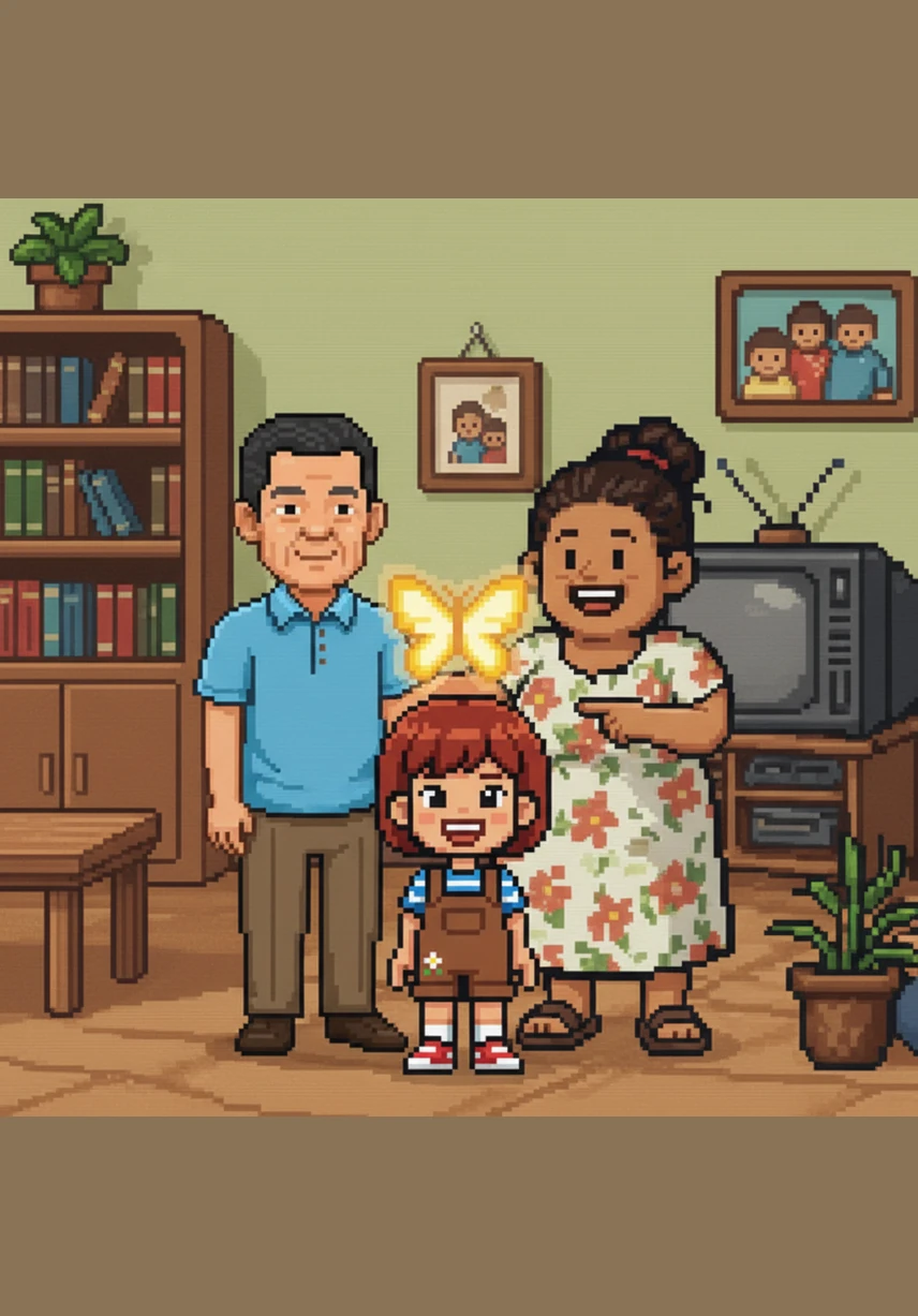 The butterfly is like a mirror to Mimay's heart, changing its vibrant colors depending on how she feels. It glows with different hues as she experiences the world, acting as a silent companion that understands her every emotion.