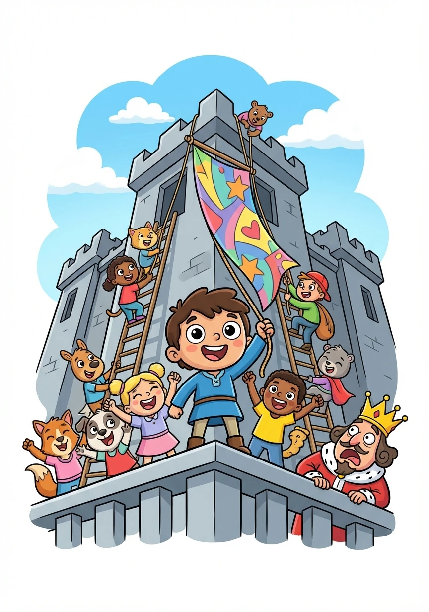 卡勒德的队伍不断壮大，他们的行动越来越大胆，对强权造成了巨大的威胁。