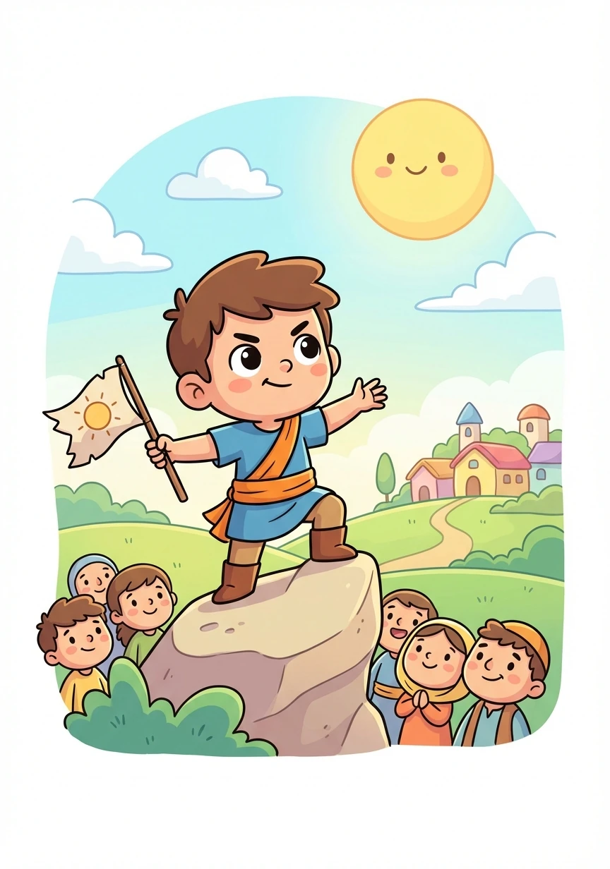 卡勒德坚守着自己的信念，他知道即使希望渺茫，也要为人民的自由而战。