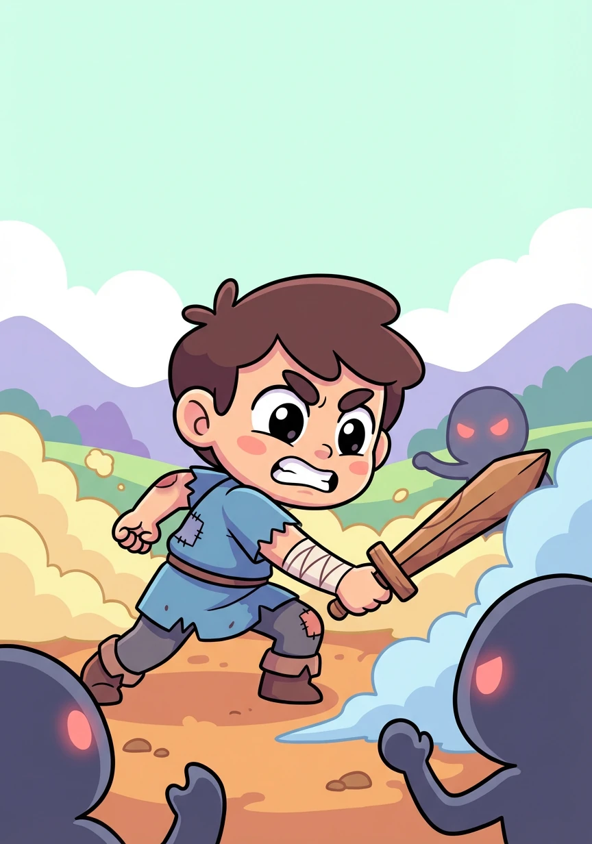 在一次激烈的战斗中，卡勒德身负重伤，但他仍然坚持战斗，直到最后一刻。