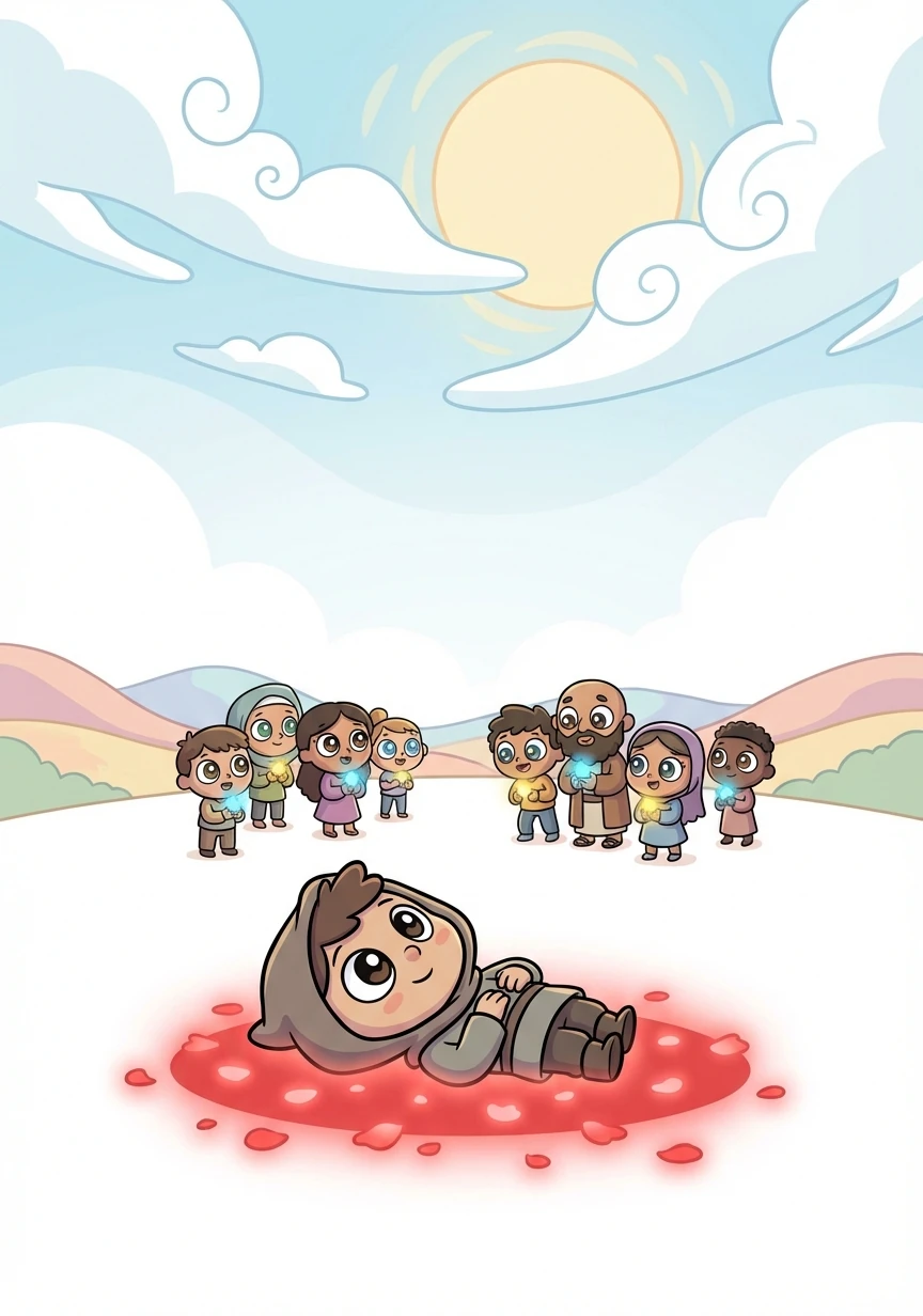 卡勒德最终倒在了血泊之中，他的理想似乎也随之破灭。但他的牺牲却激励了更多的人。