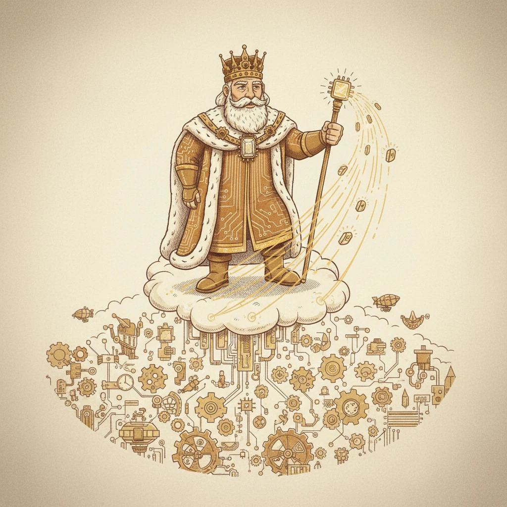 Above it all, the Royal Conductor, the Control Unit, orchestrated the entire kingdom's dance. With a wave of his baton, he directed where data should go and when operations should begin, a true master of timing.