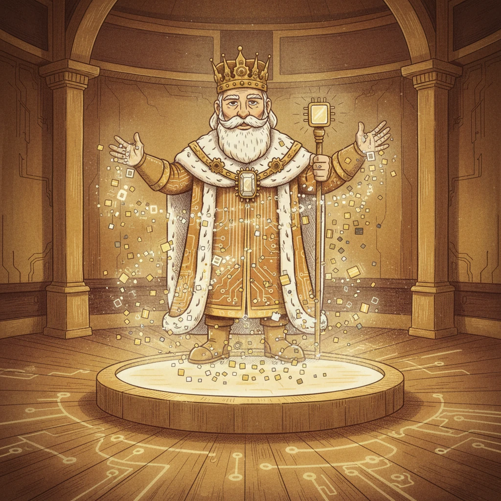 Archie learned the art of Sparkle-Weaving, manipulating tiny, glowing bits of information – either on or off, light or dark. By carefully arranging these bits, new meanings and actions could be conjured.