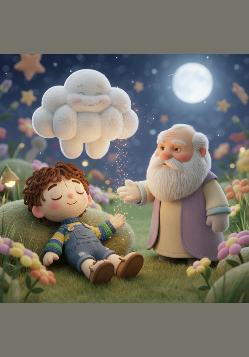 Gözlerini yavaşça kapatan Mert, Rüya Bahçesi'nin huzurunu kalbinde hissederek derin bir uykuya daldı. Yarın sabah uyandığında bu sihirli macerayı asla unutmayacağını biliyordu.