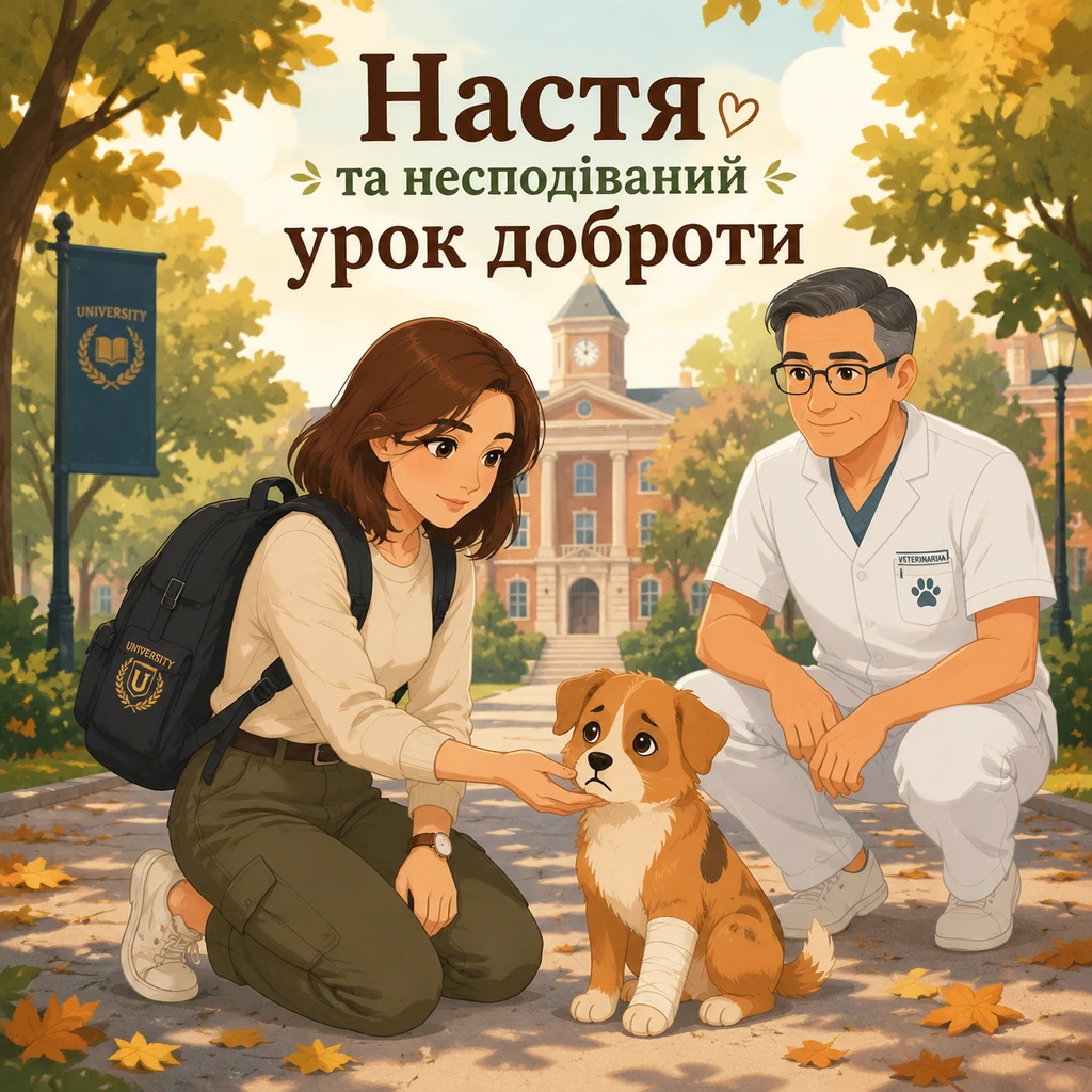 Настя та несподіваний урок доброти - Animal stories