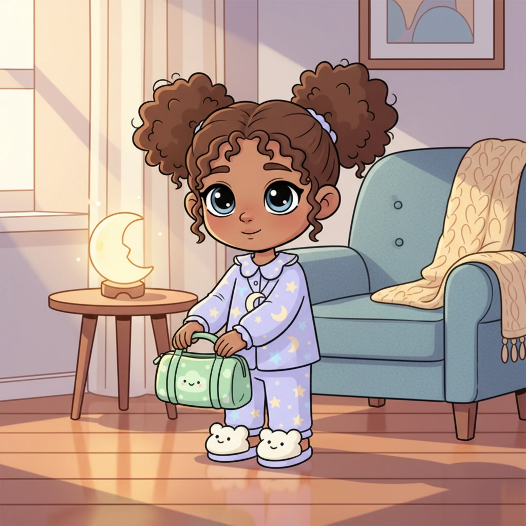 With a soft sigh, you gently place your small travel bag on the polished wooden floor. The warmth of the room wraps around you, a comforting blanket woven from peace and quiet. You feel a deep sense of belonging, a quiet joy in this peaceful space.