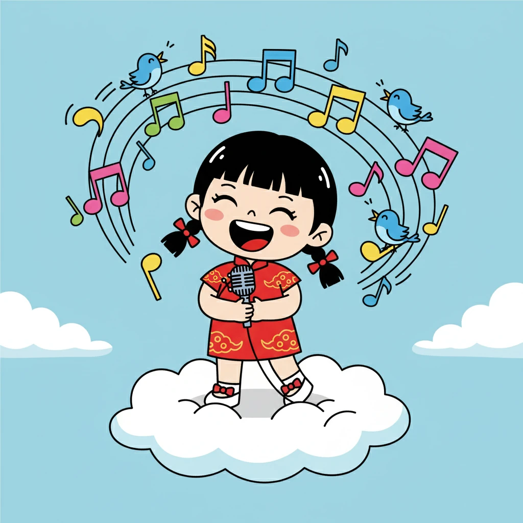 小红的歌声 - Creative imagination