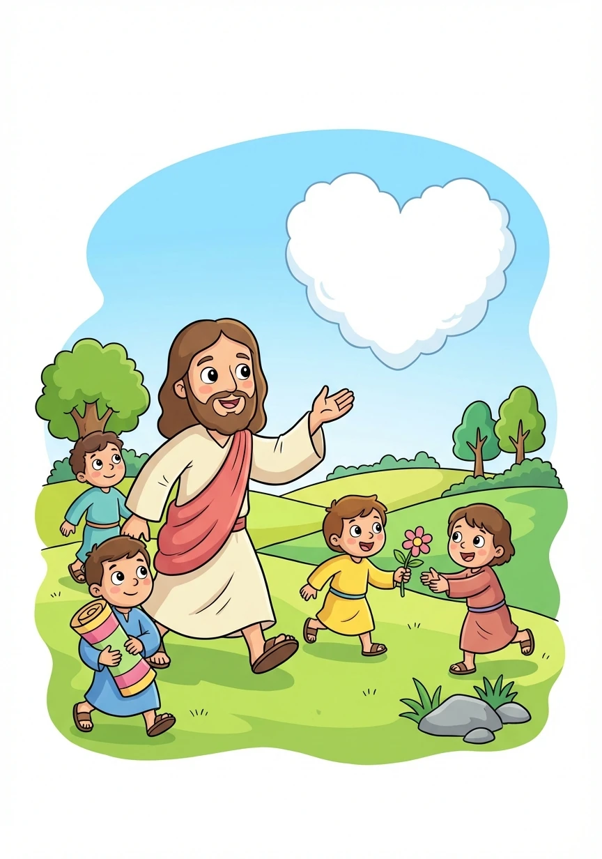 Les disciples d'Issa le suivent et apprennent de lui. Ils répandent son message d'amour et de compassion.