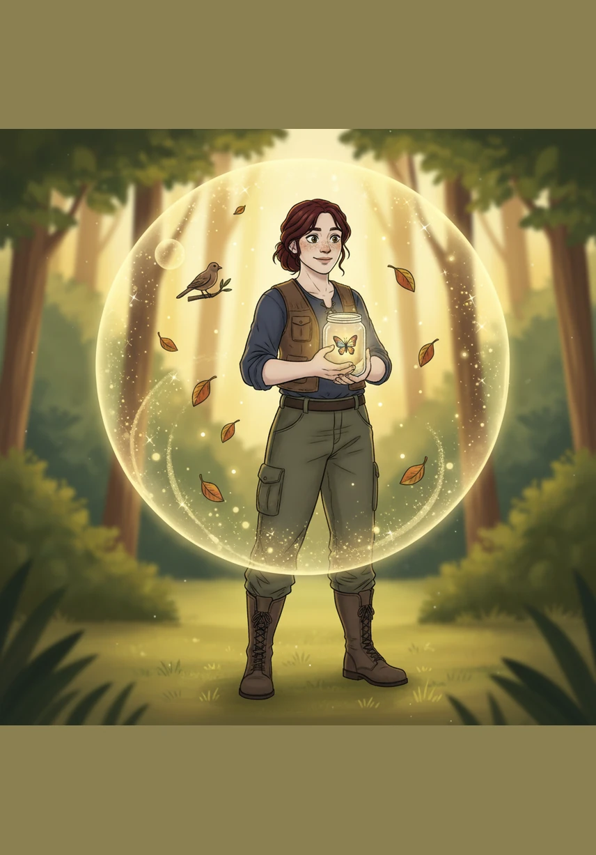 As Maya holds the jar, a vivid memory of her long-lost father teaching her to paint splashes across her mind. She hears his voice clearly for the first time in years, telling her how proud he was of her courage.