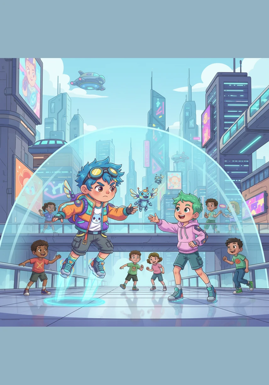 It is time to get ready, so Leo picks out his favorite yellow shirt with a dinosaur on it. He pulls his socks on all by himself. "I do it!"