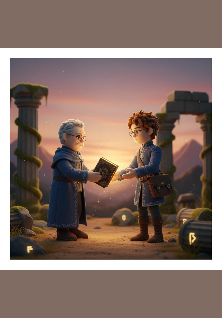 Nalanda stands as a timeless beacon, a sanctuary where the past speaks to the future through the silent voices of books. Aryaman looks back at the great library one last time, carrying the eternal light of Nalanda within his soul forever.