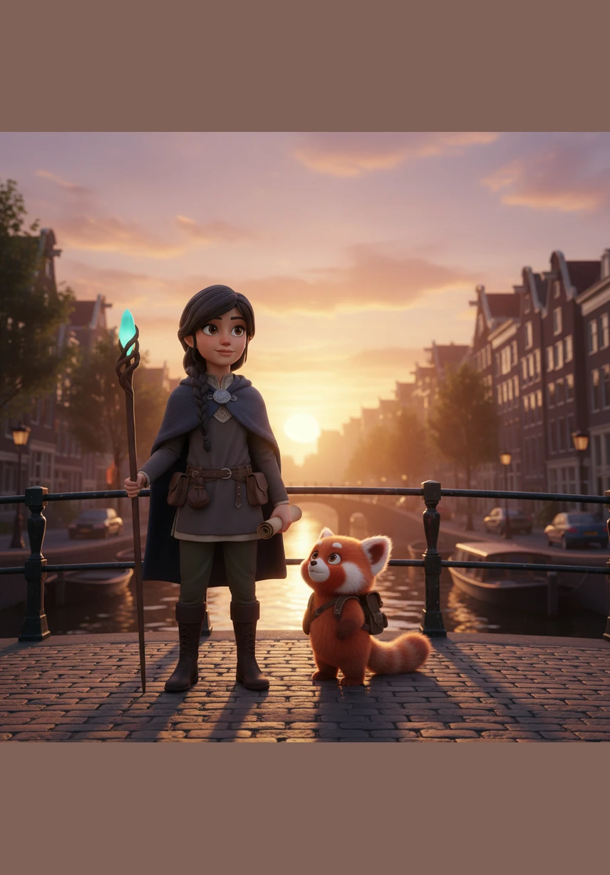 As the sun sets over the Amsterdam skyline, the family watches the city lights twinkle on the water. Lima realizes that while Roos is different, she is exactly who she is meant to be, and their bond is the most precious thing of all.