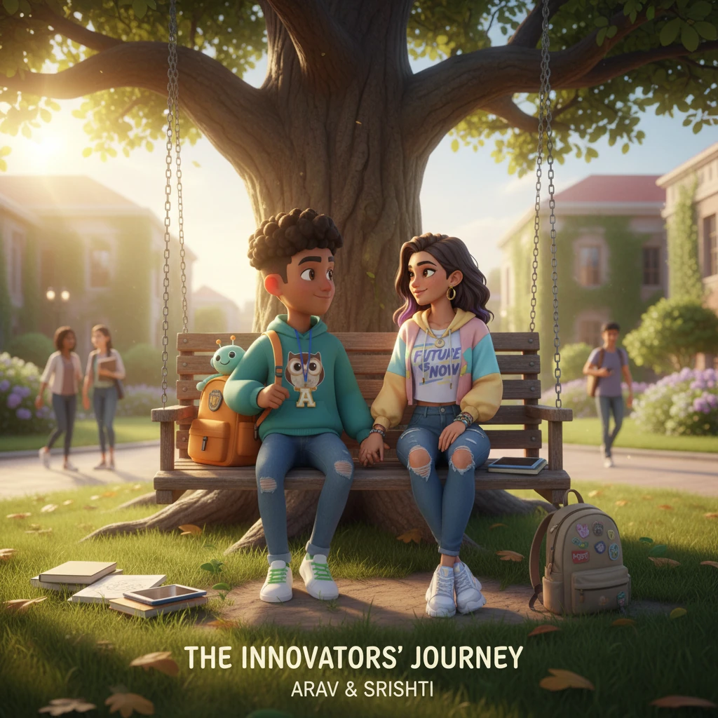 The Universe of Us: The Story of Arav & Srishti - love