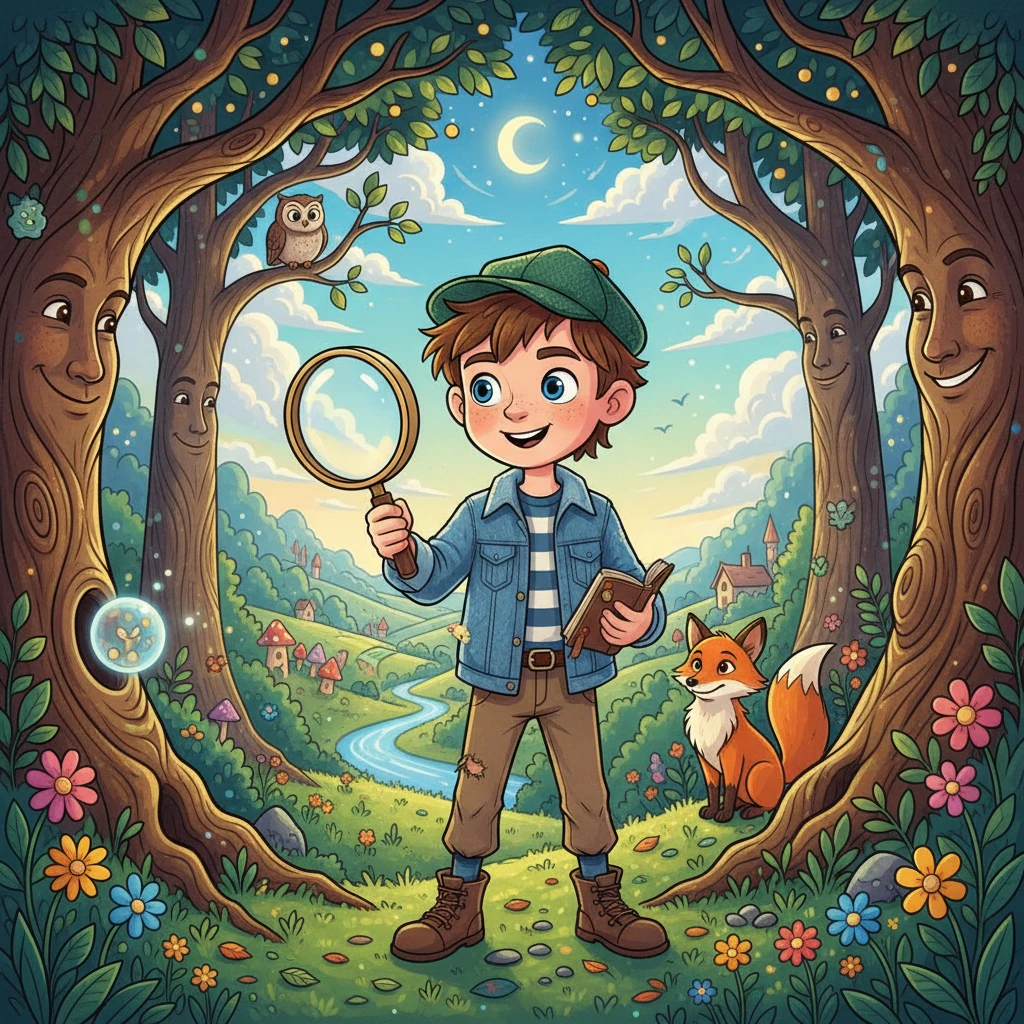 Barnaby Bramble and the Whispering Woods Mystery