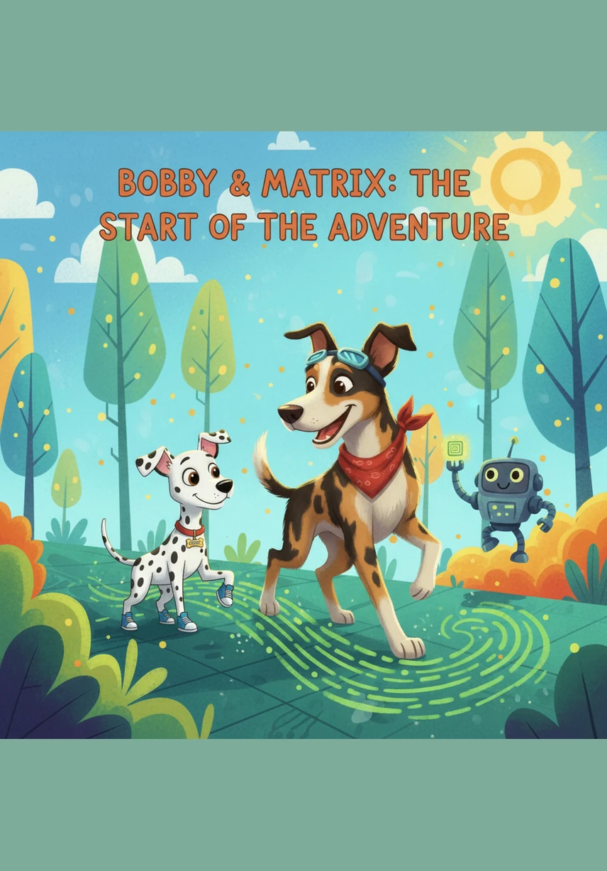 Bobby and Matrix were not ordinary dogs; they were spotty brothers with a thirst for curiosity. While Bobby liked to think things through and stay calm, Matrix believed that thinking was strictly optional when there was fun to be had.