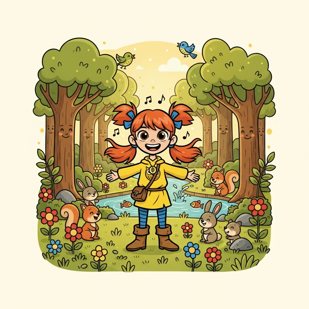 From that day on, the Whispering Woods were filled with joy and harmony. Willow continued to watch over the forest, her heart filled with happiness.