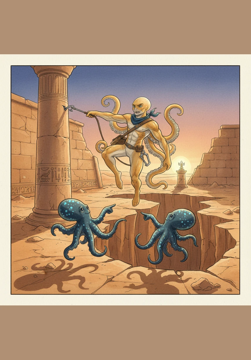 Oliver lived in the sun-drenched coral reefs of the Pacific, where the water was warm and the colors were vibrant. He spent his days dancing through the anemones and hunting among the bright sea fans, his skin changing colors to match the golden sand.