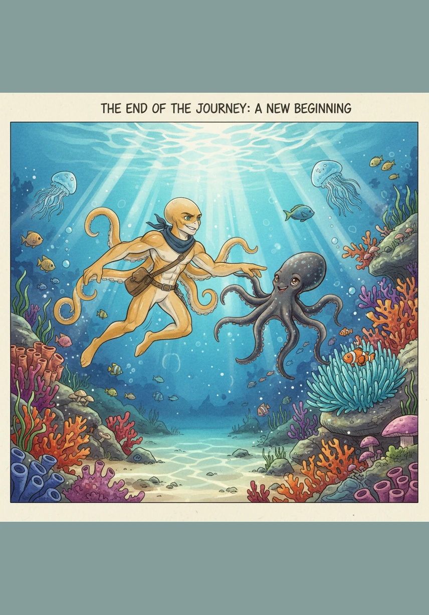 Now, Oliver and Astra explore the vast wonders of the ocean side by side, never to be parted again. They proved to the entire sea that no matter how different the lifestyle or how wide the ocean, love always finds a way to pull two souls together.