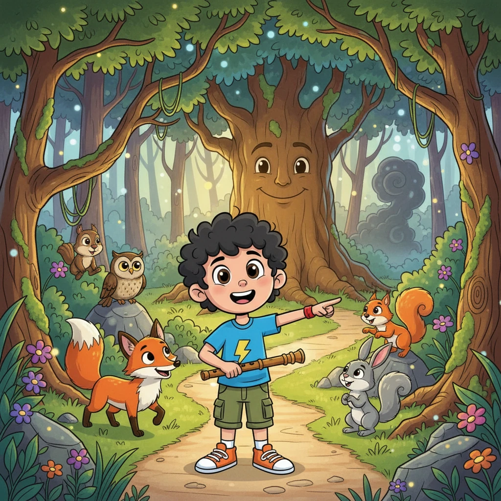 Toma and the Whispering Woods - adventure