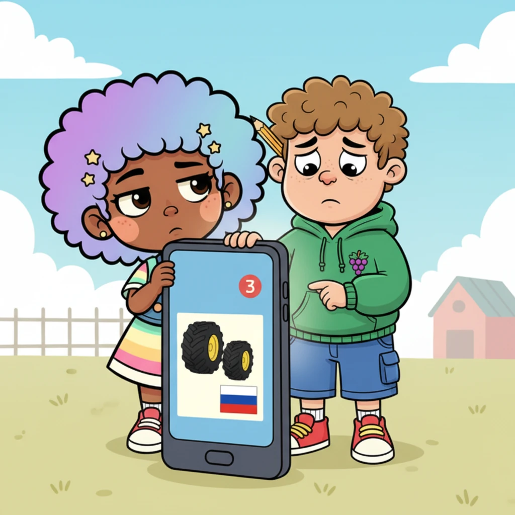 Kobus stared at his phone, a tiny "3" glowing next to his latest video. Tinashe, a friend with a perpetually unimpressed expression, peered over his shoulder, while a pop-up ad for "Discount Tractor Tires from Russia" flashed on the screen. His "Vine-fluencer" dream felt a million miles away.