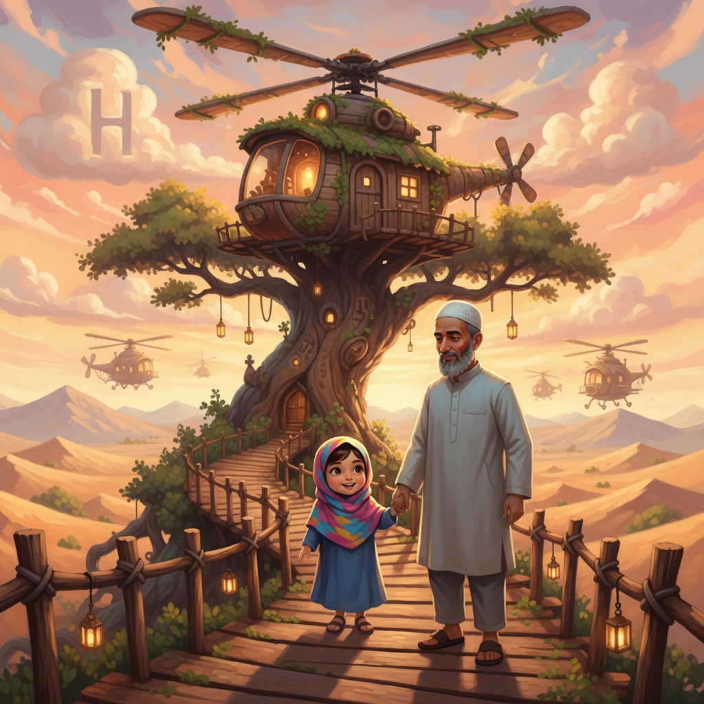 Hafiza’s Happy Helicopter Home