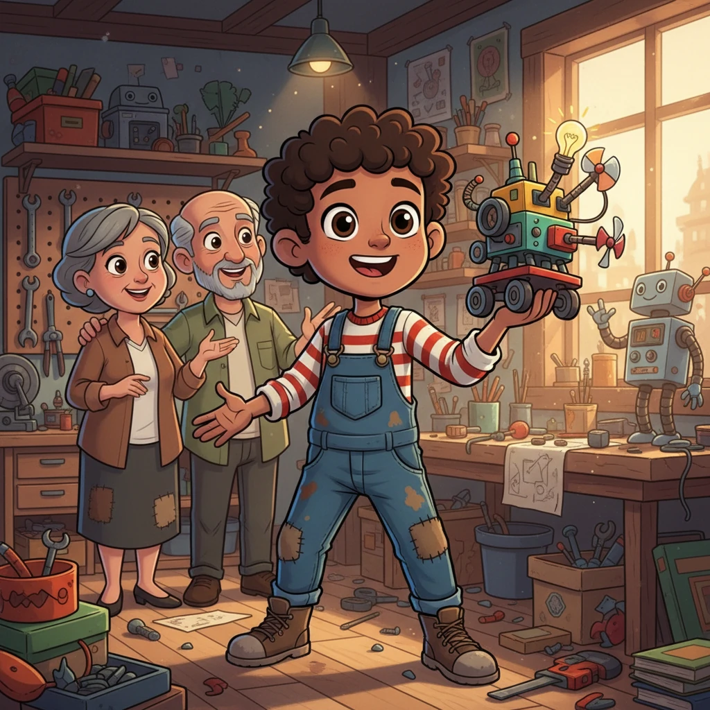 Shakir's Workshop Wonders - Educational stories