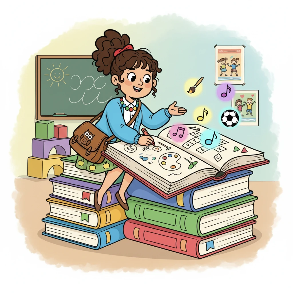 Evelyn began to plan her own curriculum, based on the state standards. She designed fun and engaging activities, incorporating art, music, and games. She spent hours researching and preparing, determined to create the best learning experience.