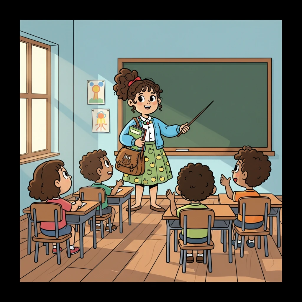Finally, the day arrived when Evelyn taught her first lesson. She stood before the class, took a deep breath, and began. The children listened intently, their eyes filled with wonder. Evelyn knew then that she had found her calling, and her heart swelled with joy.