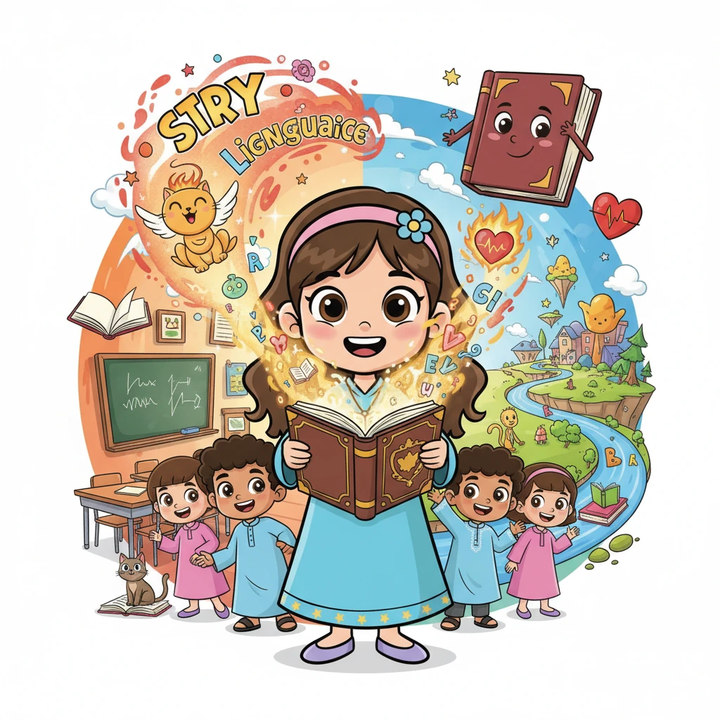 ليلى ومغامرة الكلمات: الحقيقي والمجازي - educational