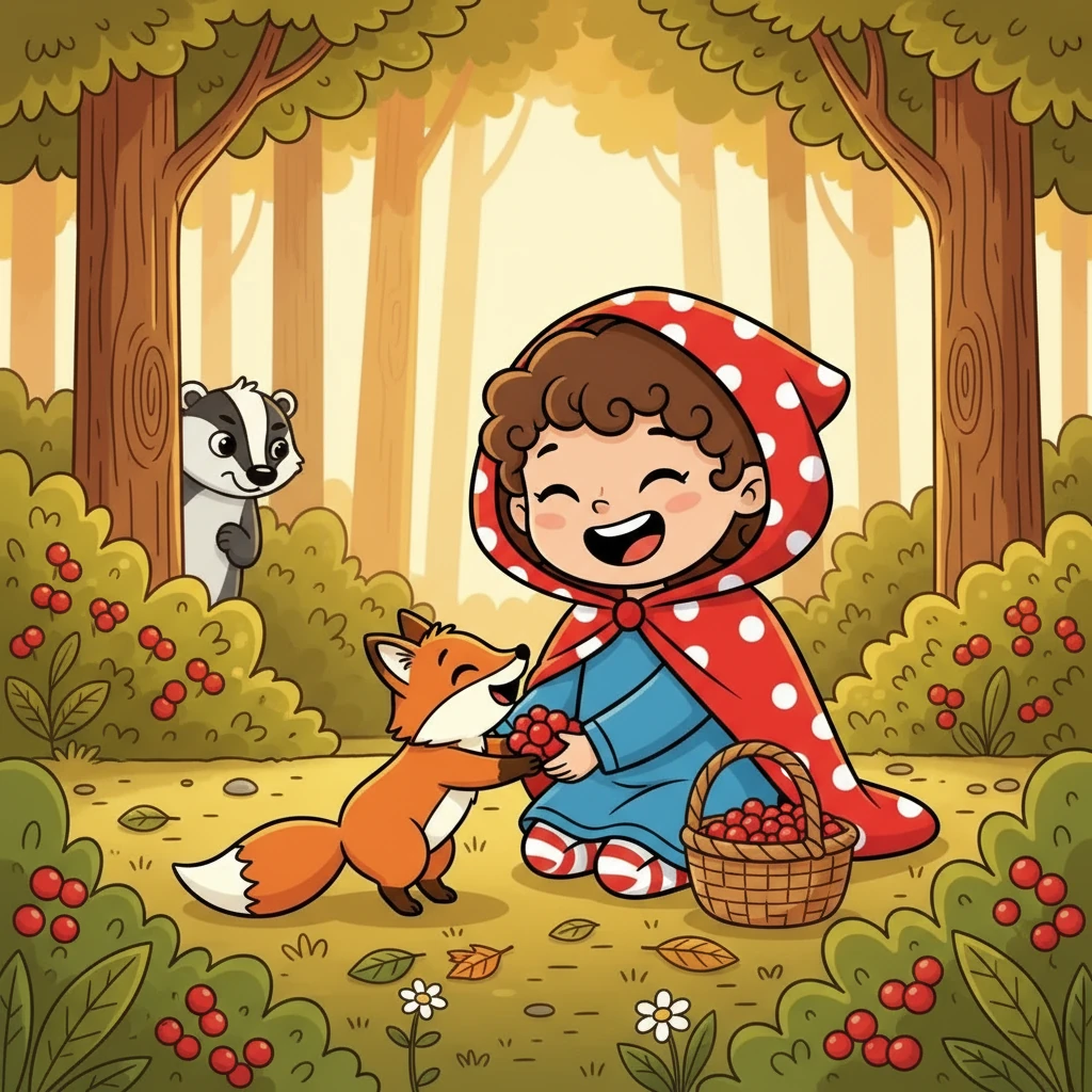 Lily and the fox, whom she named Finley, became the best of friends. Finley, with his quick paws, would help Lily gather berries and keep away any mischievous creatures. They shared secrets and laughter, their bond growing stronger with each passing day.