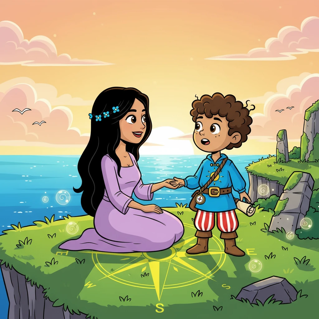 Luís conheceu uma linda mulher chamada Inês, que lhe contou a história do seu amor eterno. Ele aprendeu sobre a importância da saudade e da esperança, sentimentos que o inspiraram a escrever os seus próprios poemas. A ilha revelava os seus segredos.