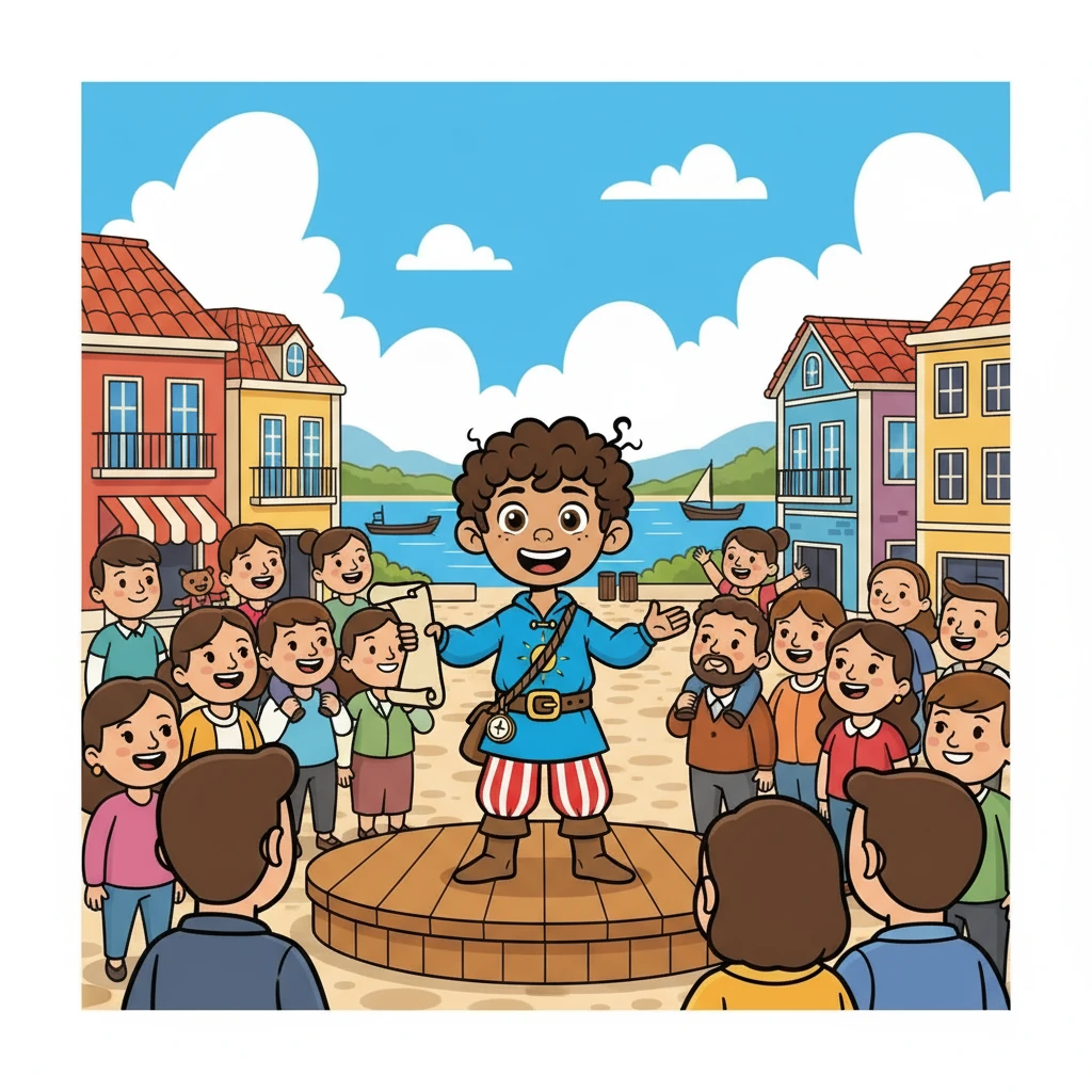 De volta a Setúbal, Luís partilhou as suas aventuras e poemas com todos. Ele tornou-se um contador de histórias, lembrando a todos a beleza da Ilha dos Amores e o poder do amor. A sua jornada inspirou gerações, perpetuando o legado de Camões.