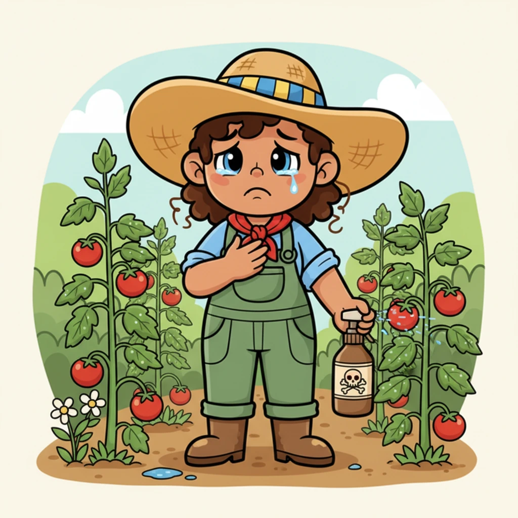 Week after week, Marisa found herself reaching for different poisons, and it made her heart heavy. Her beautiful garden, her healthy food, was becoming filled with chemicals. She knew this wasn't right for her or her customers.