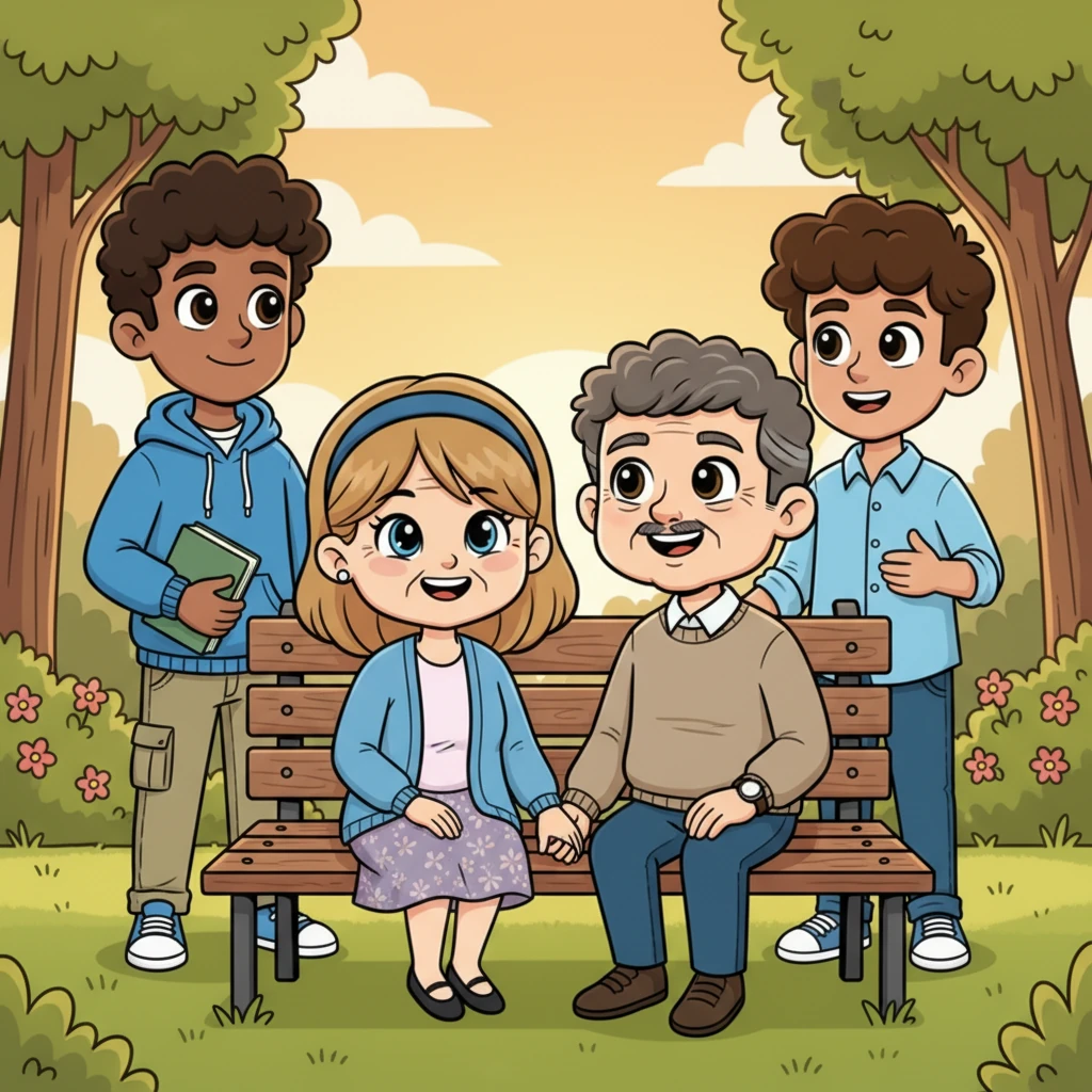 Years turned into decades, and Beth and Matt continued to live a life full of love, laughter, and shared adventures. With Lucas and Michael, now grown, they often reminisced about their journey, their hands still clasped, their smiles reflecting a lifetime of happiness. Their story was a beautiful testament to enduring love.