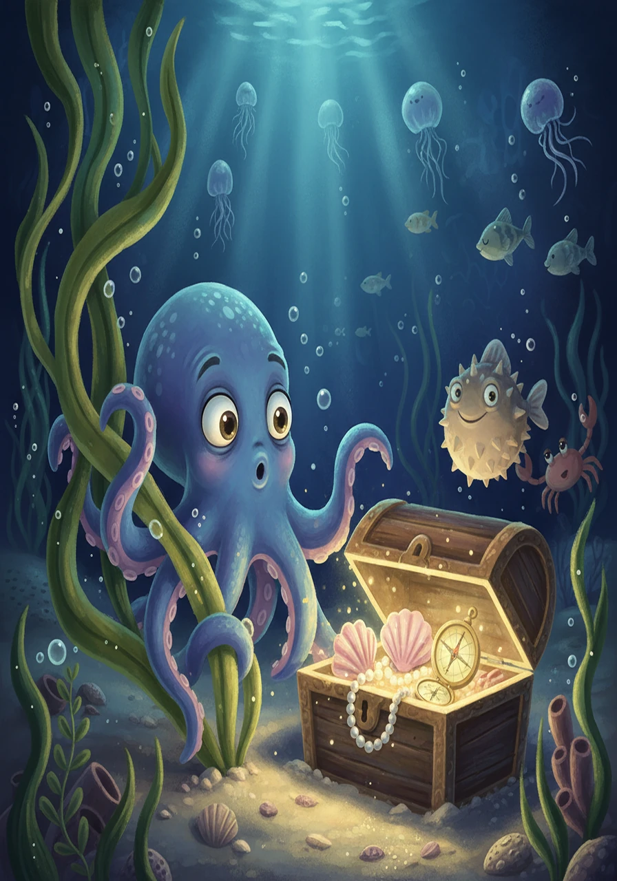 Oscar's Treasure Hunt - Adventure stories