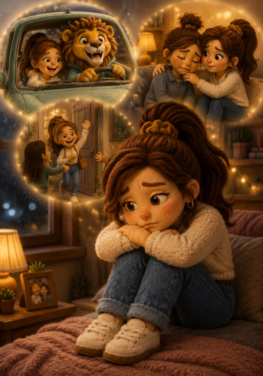 She thinks back to all the times she was the one with the car, the one who listened to their heartbreaks until dawn, and the one who always arrived first. She believed that being indispensable was the same thing as being loved, but now that belief feels like a fading dream.